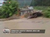 Jembatan hanyut terbawa arus di Rokan Hulu, Riau, 5000 warga terisolasi - iNews Malam 02/03