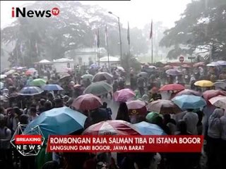 Rombongan Raja Salman Telah Tiba di Istana Bogor - iNews Breaking News 01/03