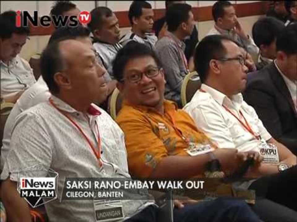 Pilkada Banten, KPU Banten beri waktu 3 hari untuk gugatan - iNews Malam 26/02