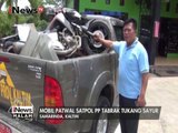 Mengantuk, Mobil Patwal Rombongan Gubernur Kaltim Tabrak Tukang Sayur - iNews Malam 05/03