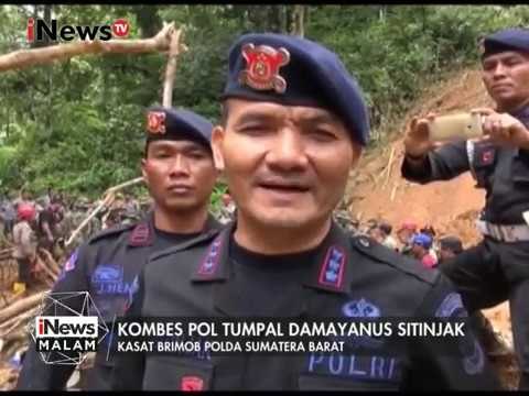 Longsor di Sumbar, Polda Sumbar Kerahkan Anjing Pelacak Untuk Mencari Korban - iNews Malam 05/03