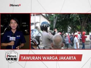 Situasi Terkini Lokasi Tawuran Warga Manggarai & Menteng - iNews Pagi 06/03