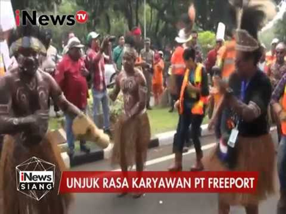 Unjuk rasa karyawan PT Freeport - iNews Siang 07/03