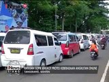 Ratusan Supir Angkutan Umum di Tangerang Berunjuk Rasa Tolak Angkutan Online - iNews Siang 08/03