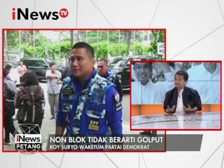 Roy Suryo : Kami masih dengarkan masukan dari kader - iNews Petang 06/03