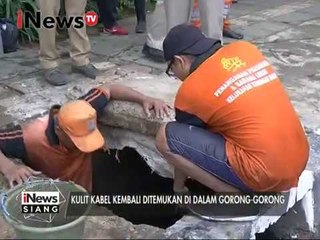 Lagi!!! Kulit kabel ditemukan didalam gorong-gorong - iNews Siang 07/03
