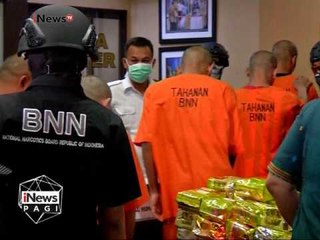 BNN Gelar Konferensi Pers Terkait Penangkapan Pengedar Narkotika - iNews Pagi 08/03