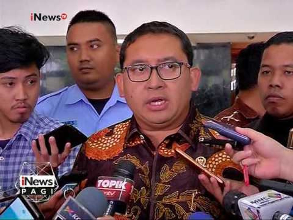 Tanggapan Wakil Ketua DPR RI Fadli Zon Terkait Kasus E-KTP - iNews Pagi 09/03
