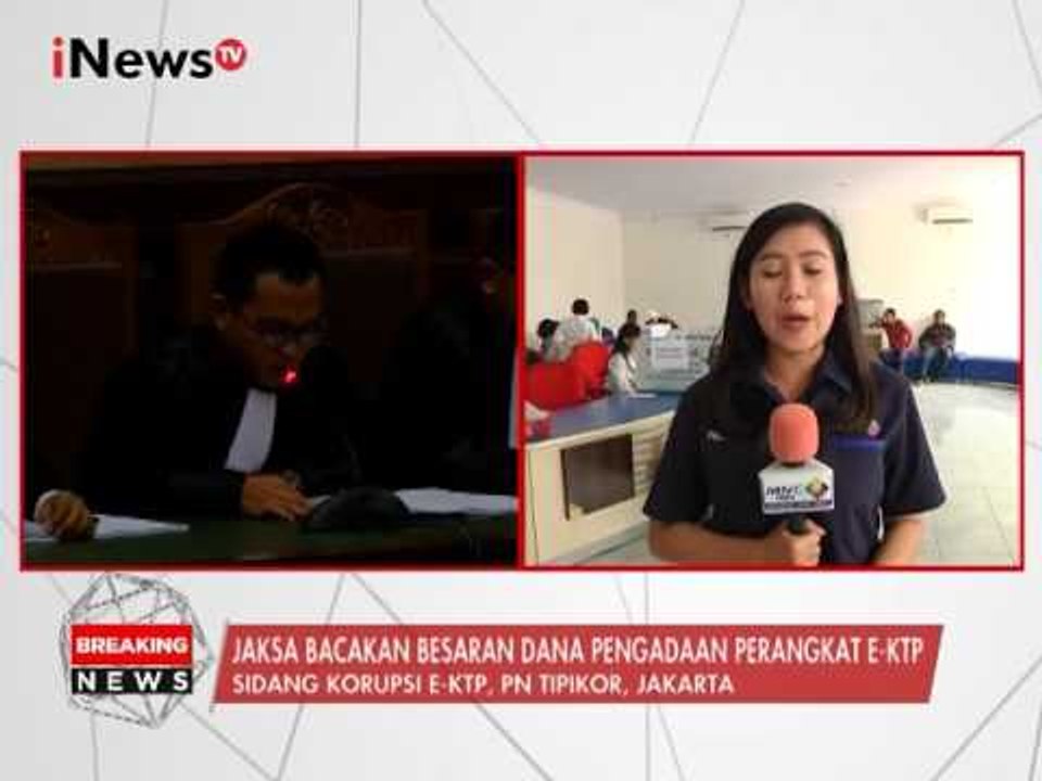 JPU bacakan dakwaan untuk 2 terdakwa - iNews Breaking News 09/03
