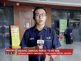 Laporan Persiapan Sidang Perdana Korupsi E-KTP - iNews Breaking News 09/03