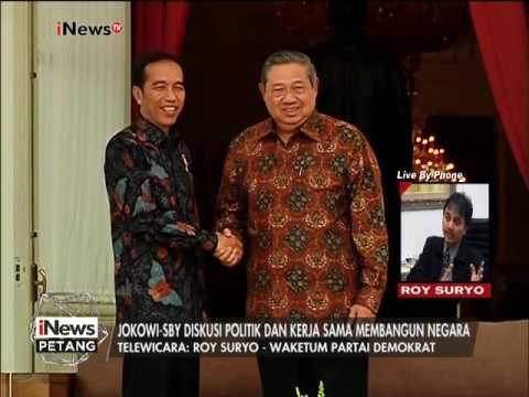 Roy Suryo : Pertemuan Jokowi-SBY bahas peralihan Presiden - iNews Petang 09/03