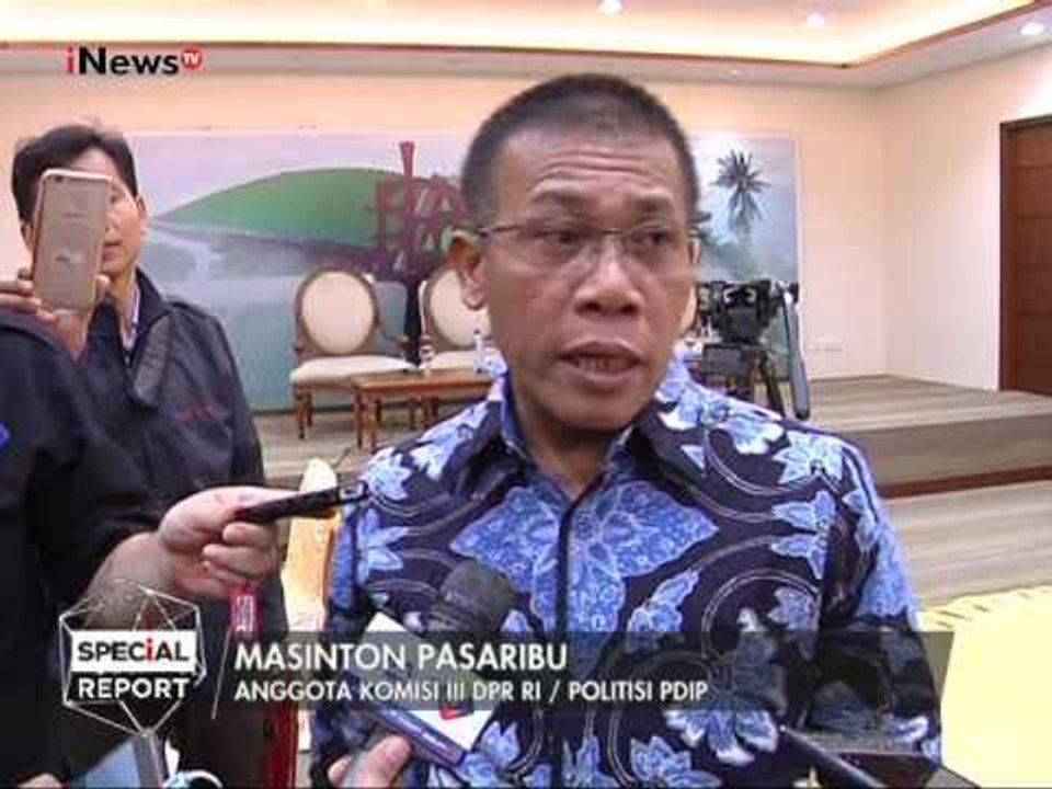 Masinton Pasaribu : nama-nama yang terkait e-KTP belum tentu bersalah - Special Report 10/03