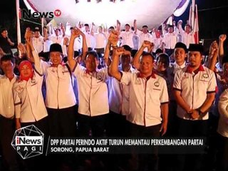 Program Partai Perindo dorong pembangunan Tanah Papua - iNews Pagi 13/03
