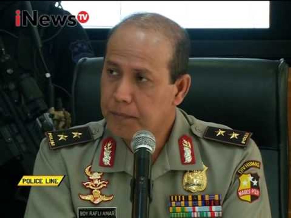 Irjen Pol Boy Rafli : Merekan katakan akan ada penyerangan kepada petugas kita - Police Line 13/03