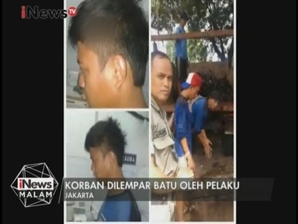 Petugas Suku Dinas Tata Air terluka karena dilempar batu pelaku pencuri kabel - iNews Malam 12/03
