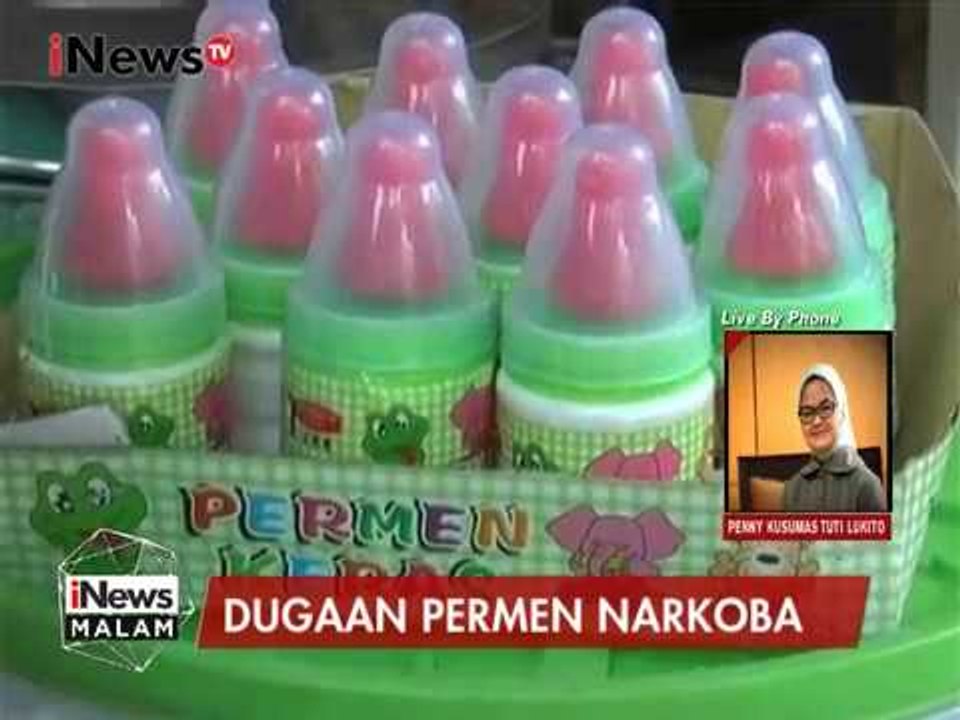 Penny Kusumastuti : BPOM Akan Menguji Sampel Permen yang Mengandung Narkoba - iNews Malam 08/03