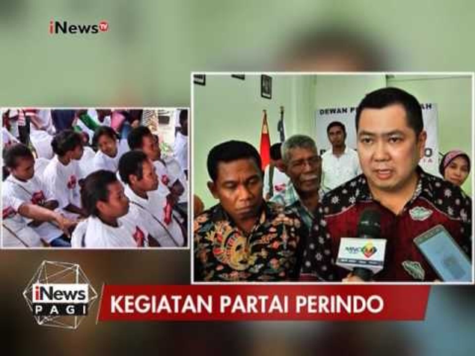 HT & Jajaran Pengurus Pusat, Aktif Turun Memantau Perkembangan Partai - iNews Pagi 14/03