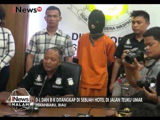 Polda Riau membongkar prostitusi online & menangkap 2 tersangka mucikari - iNews Malam 14/03