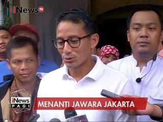 Sandiaga Uno menggalakan OK OCE dalam Kampanyenya di Mampang - iNews Pagi 15/03