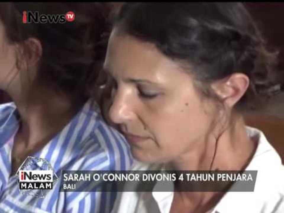 Vonis pembunuhan anggota Polsek Kuta, Sarah O'Connor divonis 4 tahun - iNews Malam 13/03