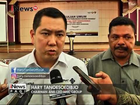 HT anjurkan penambahan Beasiswa pada generasi muda di Papua Barat - iNews Pagi 13/03