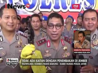 Telewicara : Tidak ada kaitan dengan penembakan di Jember - iNews Petang 15/03