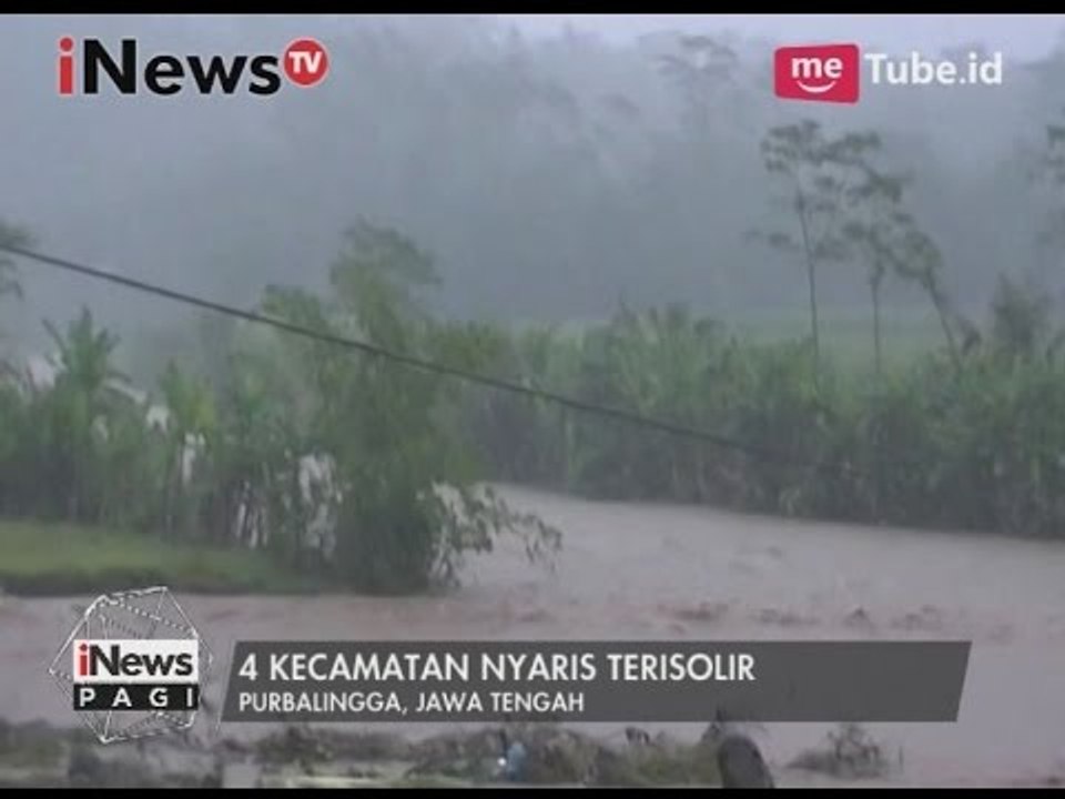 4 kecamatan di Purbalingga Jawa Tengah dilanda banjir - iNews Pagi 19/03