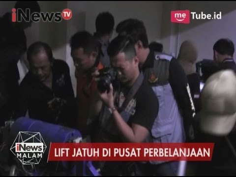 Lift jatuh di pusat perbelanjaan, Polisi kembali lakukan olah TKP - iNews Malam 18/03