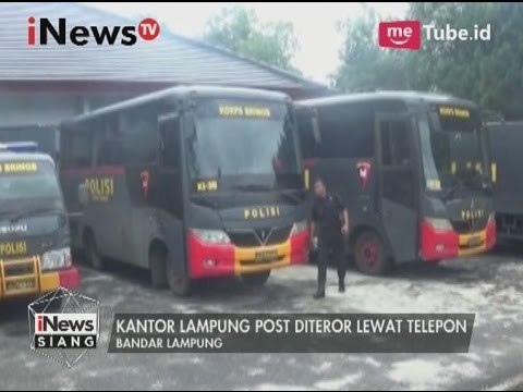 Kantor Lampung Post diteror lewat telepon - iNews Siang 19/03