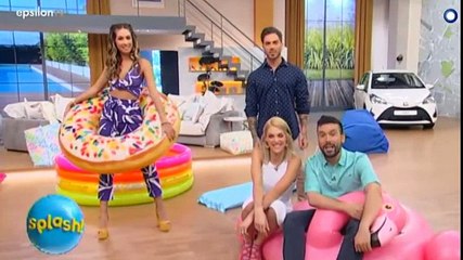 Ατύχημα για την Κρεμλίδου στην πρεμιέρα του Splash