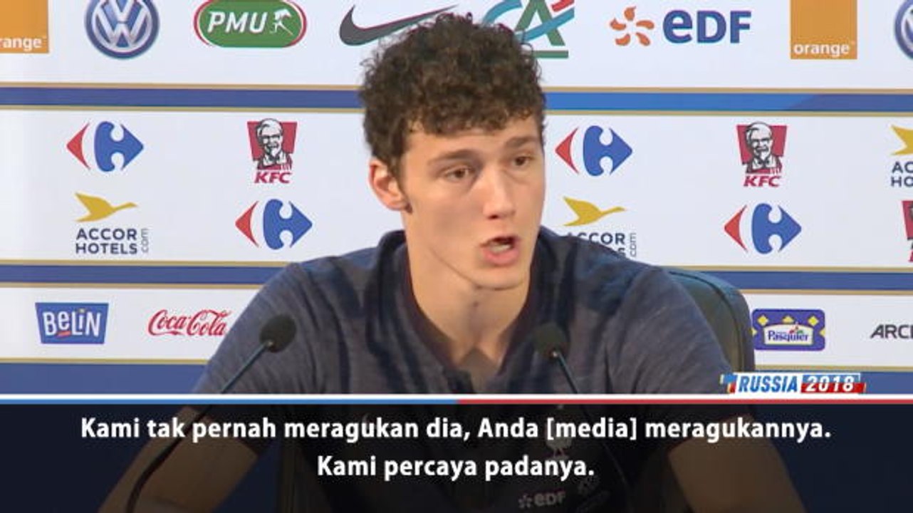 Prancis Tak Pernah Meragukan Kualitas Lloris - Pavard