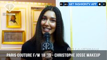 Christophe Josse Make Up Paris Haute Couture Fall/Winter 2018-19 | FashionTV | FTV