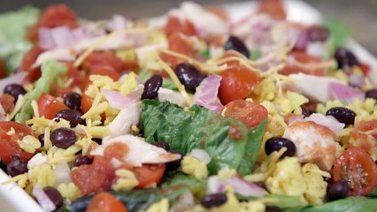 How to Make Chicken Taco Salad Recipe A Healthy Taco Salad!