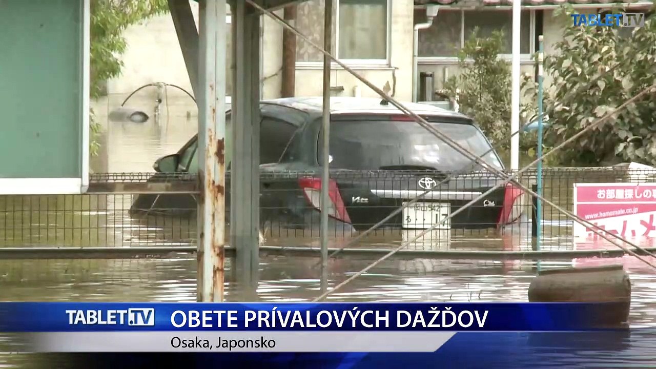 Počet obetí prudkých dažďov v Japonsku dosiahol stovku