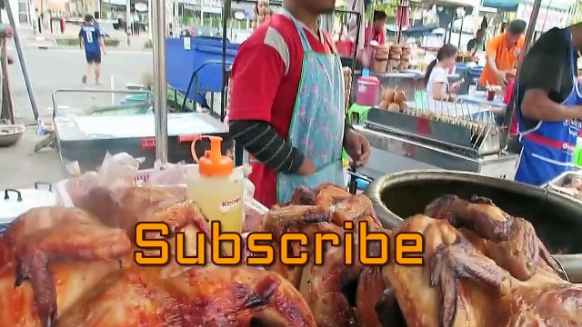 Thai Roasted Pot Oven Chicken - Thai Clay Pot Charcoal Roasted Chicken