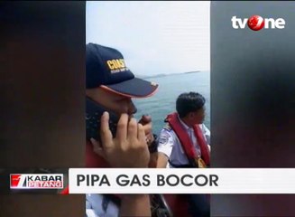 Pipa Gas Bocor di Perairan Banten
