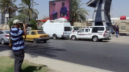 Irak'taki oy pusulalarının elle sayılması - BAĞDAT