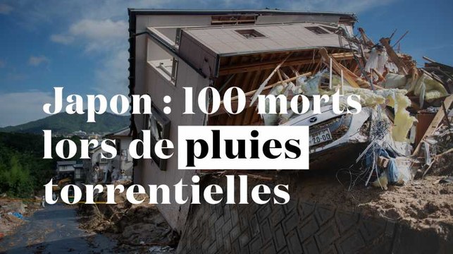 Japon : les images des dégâts après les pluies torrentielles