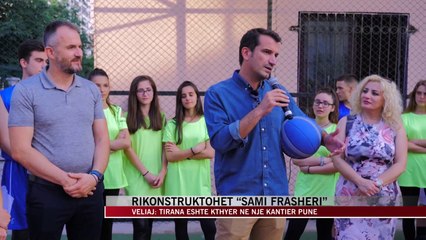 Rikonstruktohet gjimnazi “Sami Frashëri” - News, Lajme - Vizion Plus