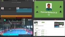 Game for Matias Francisco (1-6/1-5) - P4d3! Vs Super Padel - 09/07/18 14:49 - ReadyPadelOne - Easy Live Office EasyLive