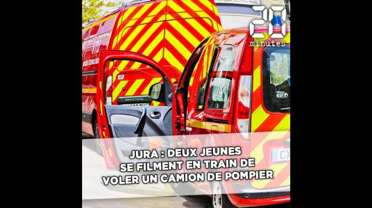 Jura : deux jeunes se filment en train de voler un camion de pompiers