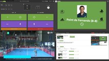 Game for Matias Francisco (1-10/1-9) - P4d3! Vs Super Padel - 09/07/18 14:49 - ReadyPadelOne - Easy Live Office EasyLive