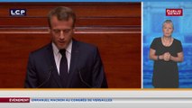 Devant les parlementaires, Emmanuel Macron : « humble mais résolu »