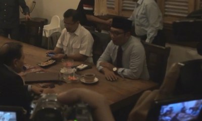 Bertemu, Ridwan Kamil Ajak Sudrajat-Syaikhu Bangun Jabar