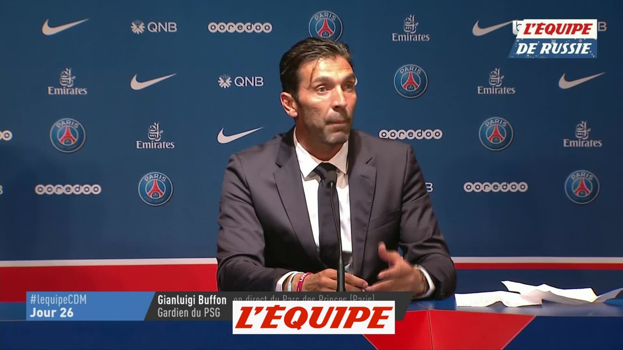 Buffon voit les Bleus champions du monde - Foot - L1 - PSG