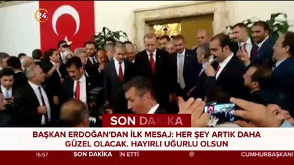 Erdoğan: Yeni dönem daha da iyi olacak
