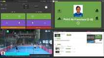 Game for Matias Francisco (0-3/0-1) - P4d3! Vs Super Padel - 09/07/18 15:34 - ReadyPadelOne - Easy Live Office EasyLive