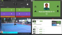 Game for Matias Francisco (0-5/0-1) - P4d3! Vs Super Padel - 09/07/18 15:34 - ReadyPadelOne - Easy Live Office EasyLive