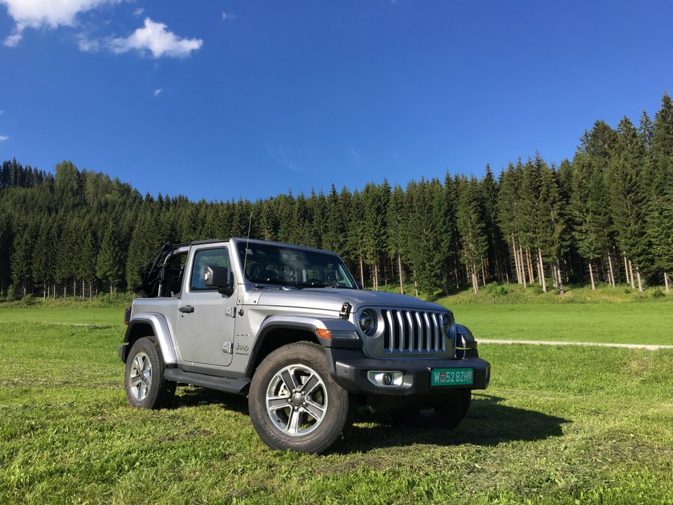 Jeep Wrangler 2018 - toujours de boue