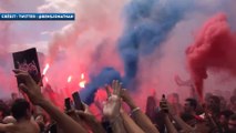 Gianluigi Buffon accueilli en héros par les supporters parisiens